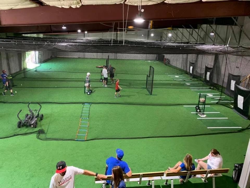 Indoor turf training facility